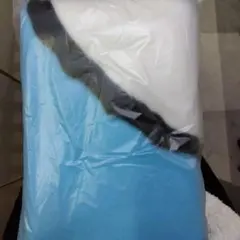 未開封品　ミスド　スヌーピー　ブランケット　ブルー