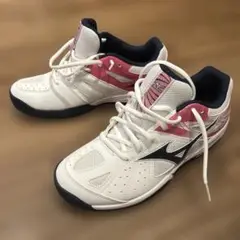 ミズノ　テニスシューズ　ブレイクショット　25.0cm オムニコート