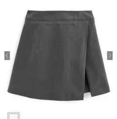 GRL インパン裏地付きラップ風ミニスカート[ai86]