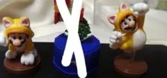 マリオ フィギュア 猫マリオ　チョコエッグ