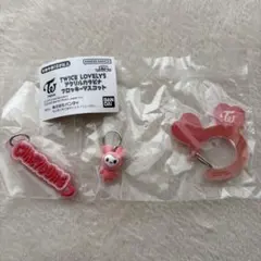 TWICE LOVELYS アクリルカラビナ フロッキーマスコット チェヨン