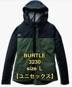 BURTLE ストレッチパーカ　ミルスグリーン　size Ｌ　【翌日発送】