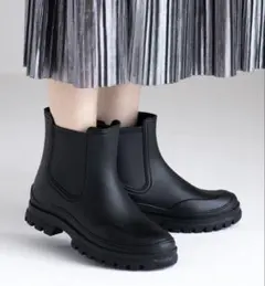 サイドゴアブーツ　レインブーツ　ジェリービーンズ