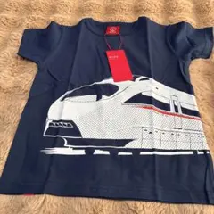OJICO ロマンスカー　電車　Tシャツ 8A 新品タグ付き　子供