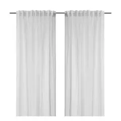 IKEA ASKKLOCKA アスククロッカ ホワイト 145×176cm