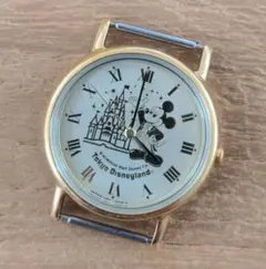 Disney　ミッキー　東京ディズニーランド ローマ数字腕時計