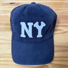 AMERICAN NEEDLE ニューヨークヤンキース　ベースボールキャップ　黒
