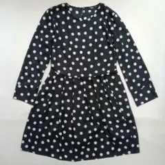 상태좋음 ZARA 자라 폴카 도트 패턴 이너 반바지가있는 플레이 슈트 M