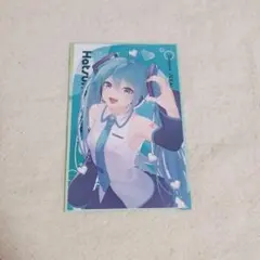 アニメディア 11月号 プロセカ 初音ミク フォトカード カード 柚葉わさ