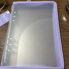 6リングファイル パープル 紫 ダイソー
