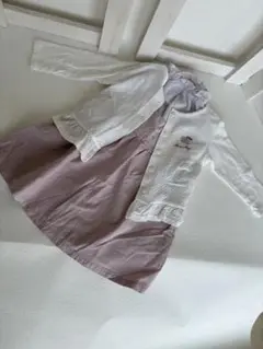 SLAP SLIP BeBe ピンクワンピース セット