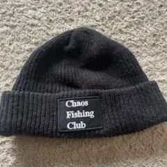 Chaos Fishing Club ニット帽 黒