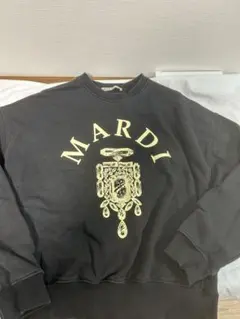 Mardi Mercéd ブラック トレーナー free 数回着用