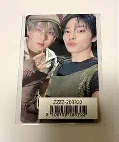 straykids スキズGIANT FC盤ユニットトレカ チャンビン、アイエン