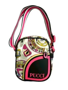 PUCCI ショルダーバッグ 総柄 ピンクのサムネイル