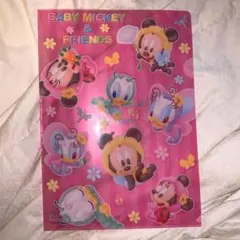 babymickey＆friend ディズニー ファイル・非売品‼️