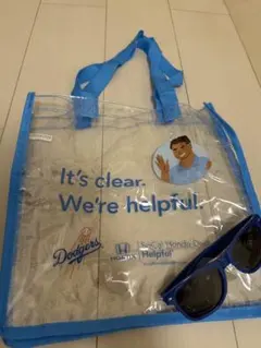 Dodgers Honda コラボ クリアバッグ サングラス セット