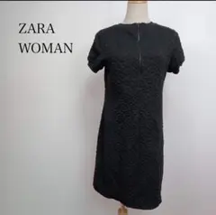 ★美品★ ZARA WOMAN ザラウーマン Aラインミニワンピース 半袖のサムネイル