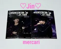 BTS RJ ジン Jin runseokjin ステッカー フォト トレカ