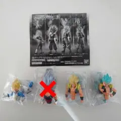 ガチャ　HGドラゴンボール02 SAIYAN EDITION 3種セット