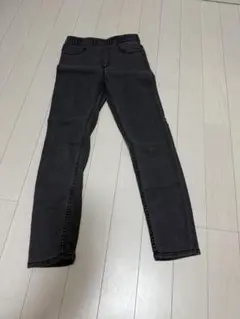【H&Mエイチアンドエム】ブラック パンツ 120