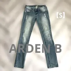 ARDEN B デニムパンツ　【S】 ダメージ加工　シンプル　定番　ラフ　普段着