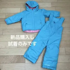 Columbia キッズ　スキーウェア　3T 100 ピンク×エメラルド