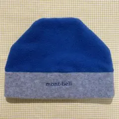 モンベル　フリースキャップ　ジュニア　フリーサイズ　ブルー