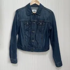 Gジャン デニムジャケット　レディース　オールドネイビー　Mサイズ