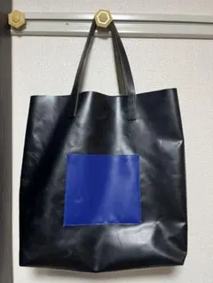 BEAMS LIGHTS 日本製 トートバッグ ブラック 牛革ハンドルのサムネイル