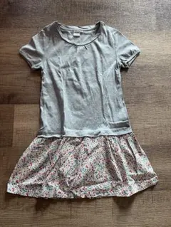 シップス　120 花柄ワンピース