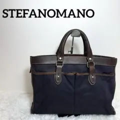 美品　STEFANOMANO ビジネスバッグ　メンズ　通勤通学のサムネイル
