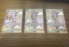 ま*う様 ワンピースカード ジュエリー・ボニー SP 3枚セット