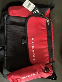 LUCENT レッド ショルダーバッグ