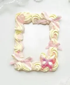 ホイップデコ　B8硬質トレカケース　ピンクレモン　ミックス　蝶々