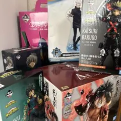 一番くじ 僕のヒーローアカデミア エヴァンゲリオン ワンピース 呪術廻戦