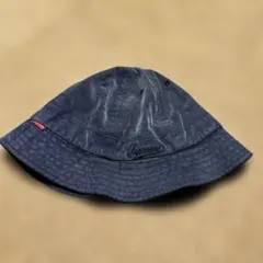 Supreme バケットハット ブラック/グレー デニム M/L - メルカリ
