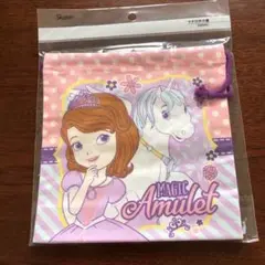 未使用、ディズニー、ソフィア、巾着袋