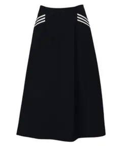 BORDERS at BALCONY ボーダーポケットツイールスカート