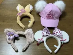 ディズニー　カチューシャ　キャップ　まとめ売り