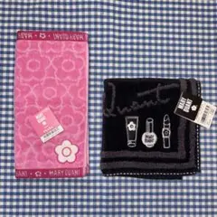最終特価【新品/未使用】MARY QUANT ハンカチ 2点セット