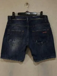 ディースクエアード S75MU0105 ハーフ ショート ストレッチ デニム