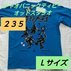 新品❄青色系♦値下げしました♦✨オッドスタジオ✨♦グラフィック　半袖Ｔシャツ♦Ｌ