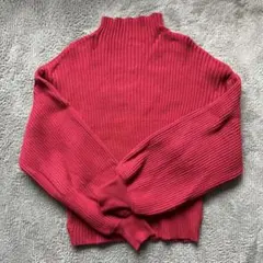 ボトルネック ニット