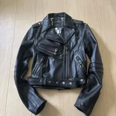 ♥︎︎∗︎*゜グランジ ラムレザー ライダースジャケット パンク y2k 00s givet レザージャケット 牛革 y2k グランジ - メルカリ