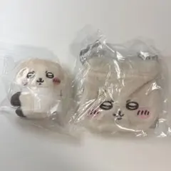 ちいかわ ラッコ おかお巾着 クリップぬいぐるみ