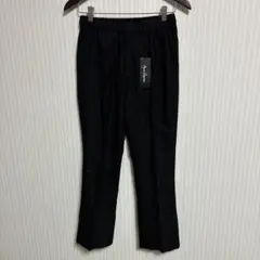 #1165 Anne Coquine イージースラックスパンツ ブラック 新品