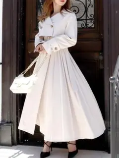 ROYAL PARTY 3wayトレンチコート ベージュ