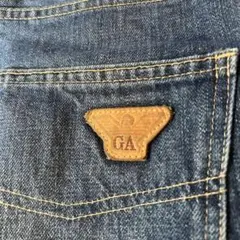 ８０年代⭐︎ARMANI⭐︎アルマーニ　ストレートデニムパンツ 30 青