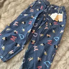 【新品】LITTC ミッキーデニムパンツ 110㎝